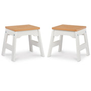 Wooden Stools – Set of 2 S3