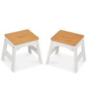 Wooden Stools – Set of 2 S3