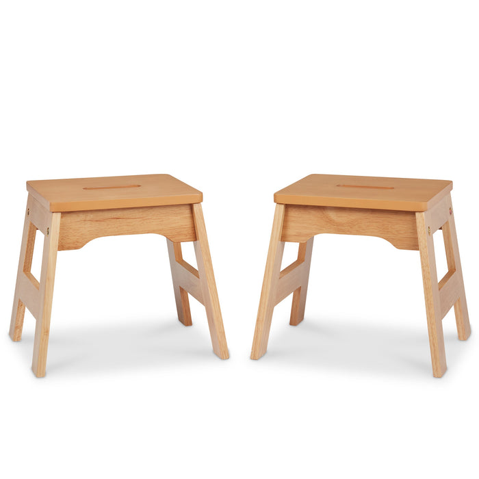 Wooden Stools – Set of 2 W4