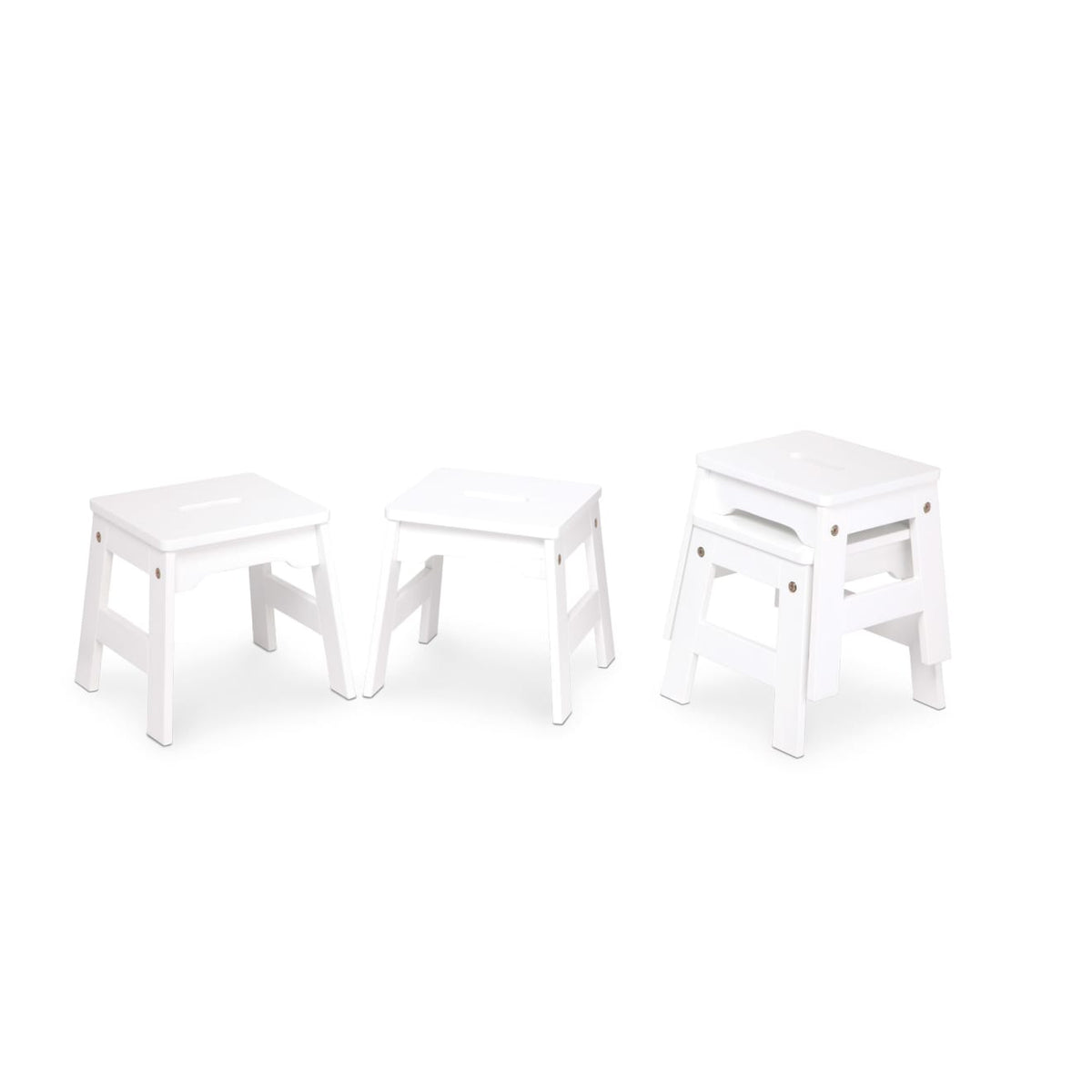 Wooden Stools – Set of 4 B6