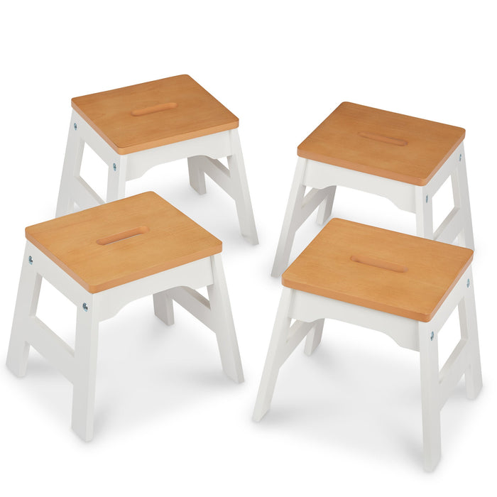 Wooden Stools – Set of 4 B9