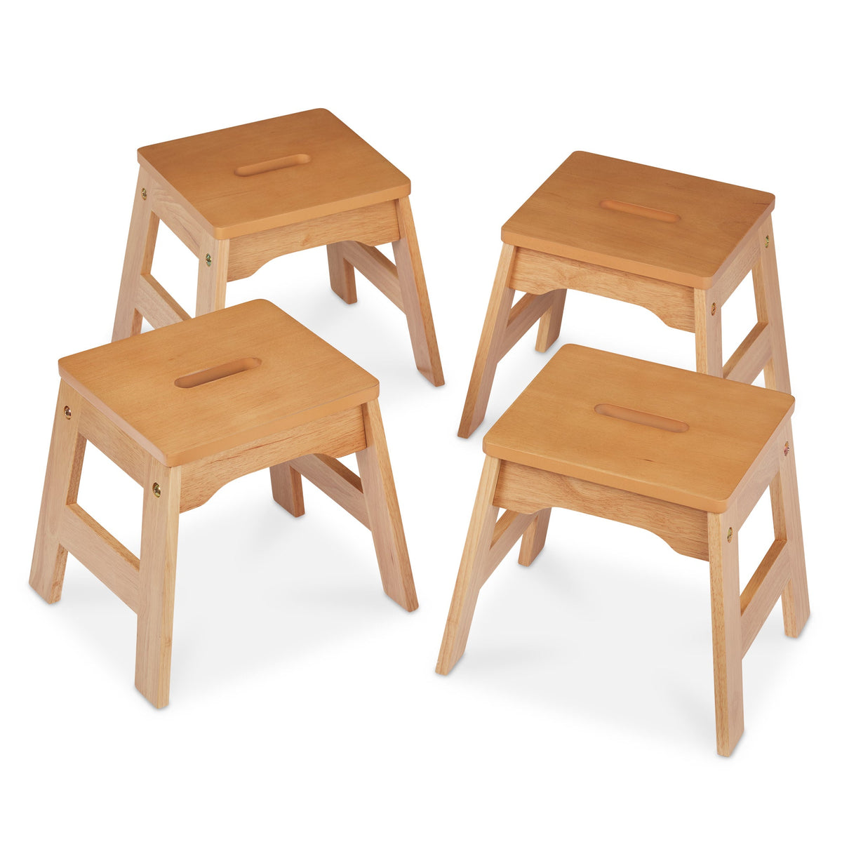 Wooden Stools – Set of 4 F1