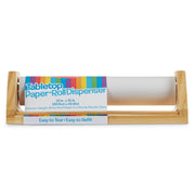 Wooden Tabletop Paper Roll Dispenser E4