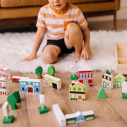 Wooden Town Play Set K0