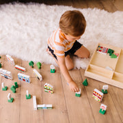 Wooden Town Play Set K0