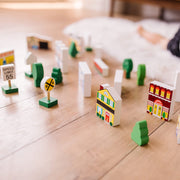 Wooden Town Play Set K0