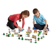 Wooden Town Play Set K0