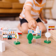 Wooden Town Play Set K0