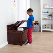 Wooden Toy Chest (Espresso) Y8