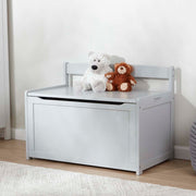 Wooden Toy Chest (Gray) H4