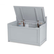 Wooden Toy Chest (Gray) H4