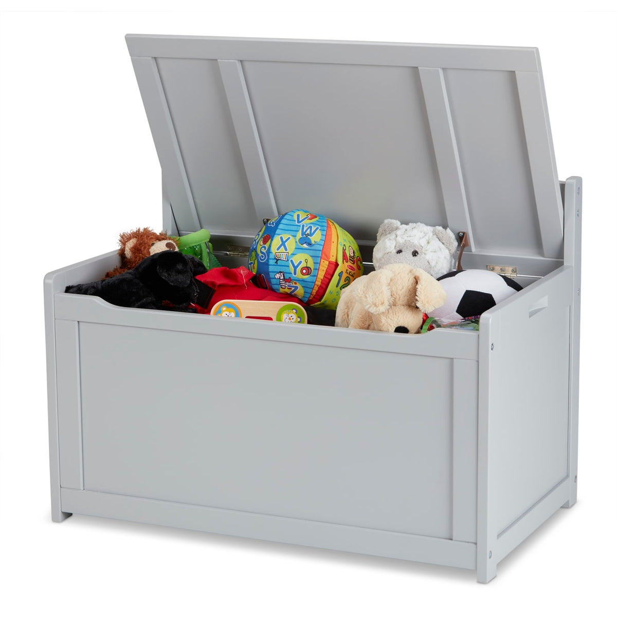Wooden Toy Chest (Gray) N9