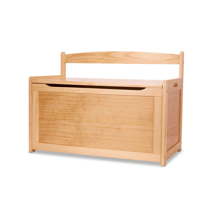 Wooden Toy Chest (Honey) J4