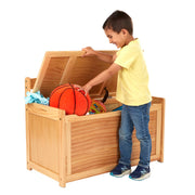 Wooden Toy Chest (Honey) Z9