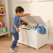 Wooden Toy Chest (White) P3