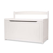 Wooden Toy Chest (White) P3