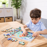 Wooden Underwater Gear Puzzle – 18 Pieces V5