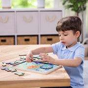 Wooden Underwater Gear Puzzle – 18 Pieces V5
