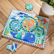 Wooden Underwater Gear Puzzle – 18 Pieces V5