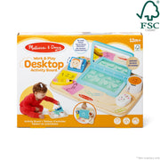 Wooden Work & Play Desktop Activity Board O2