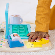 Wooden Work & Play Desktop Activity Board O2
