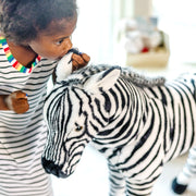 Zebra Lifelike Plush Stuffed Animal K5