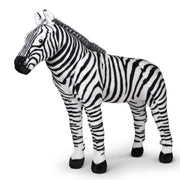 Zebra Lifelike Plush Stuffed Animal M0