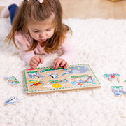 Zoo Animals Sound Puzzle - 8 Pieces I6