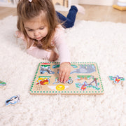 Zoo Animals Sound Puzzle - 8 Pieces I6